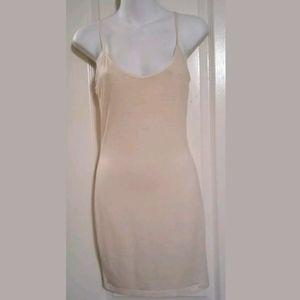 NWOT Three Dots Cami Tank Cream colored S